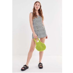 UO Dalila Square Neck Skort Romper